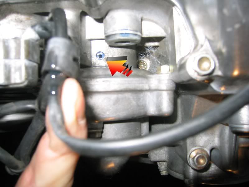 Honda water pump weep hole #5