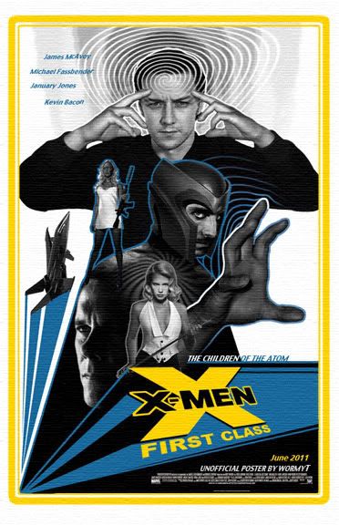 Another quick movie poster I wasn't really excited about an Xmen reboot 