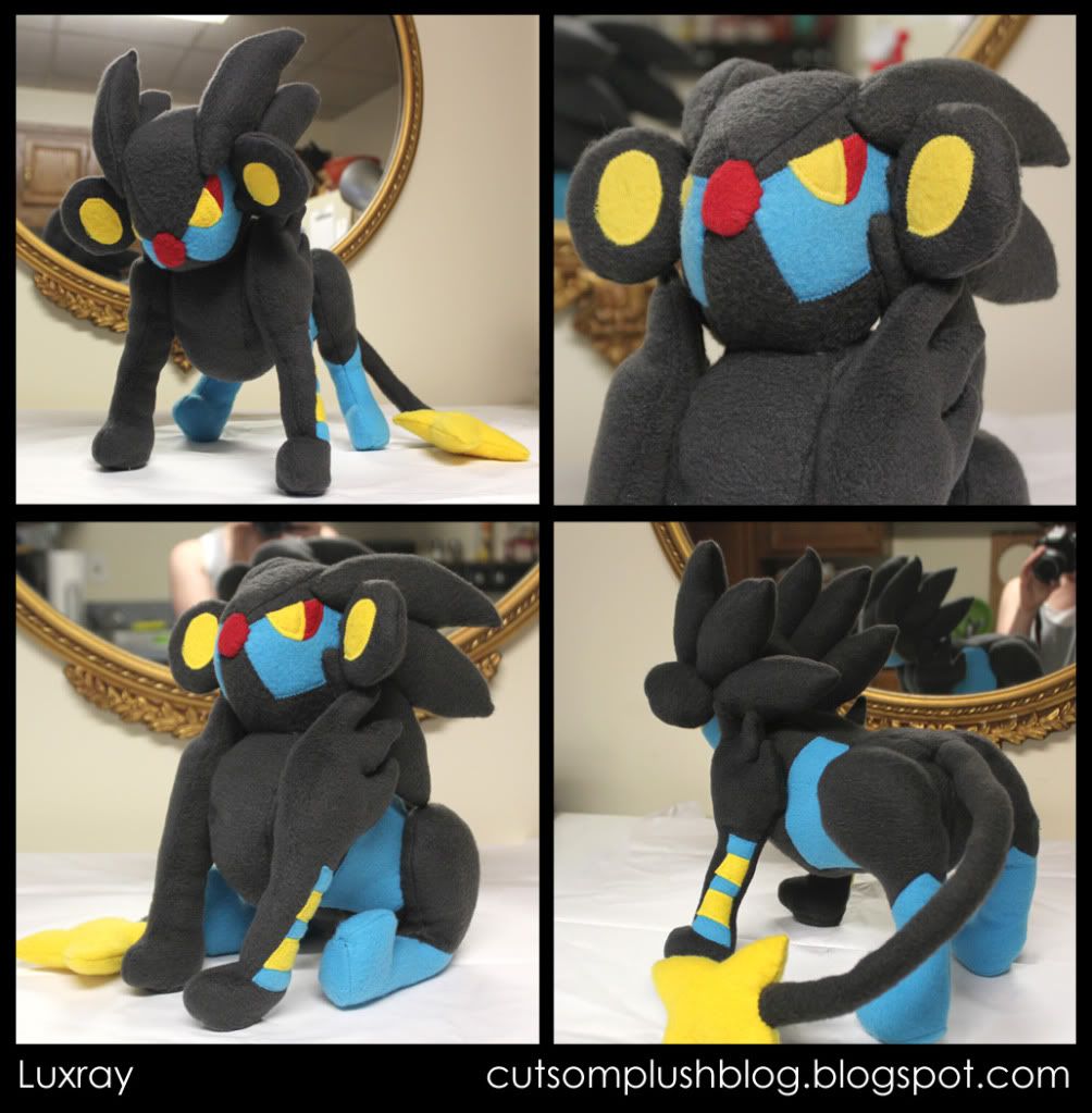 luxray plush amazon