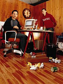 Sergey Brin and Larry Page, from Wired Magazine