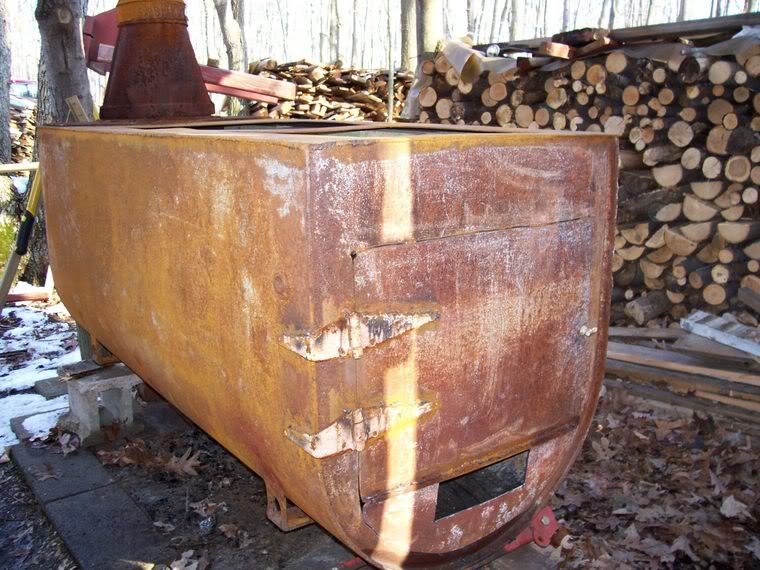 Home Made Arch Evaporator Oil Tank