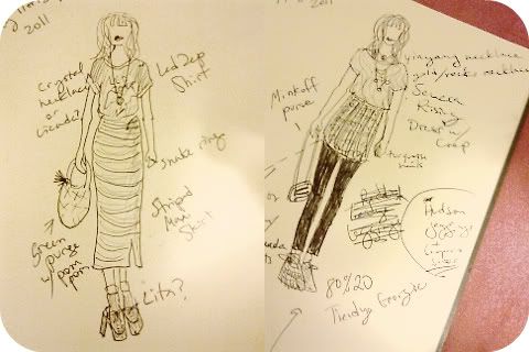 designing clothes sketches. or designing clothes.