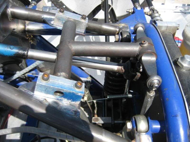 welding on a chassis that's been brazed racedeZert