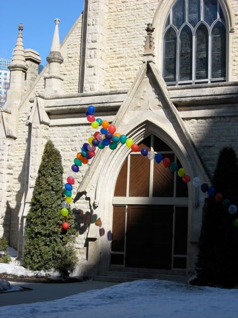 Anglican Church Balloons