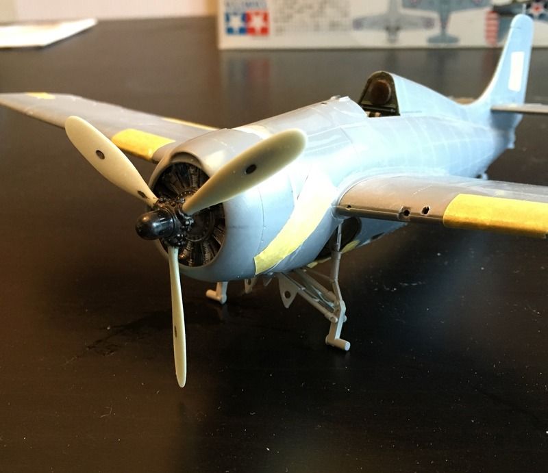 Grumman Martlet Mk1 Tamiya's 1/48th Wildcat backdated Work in