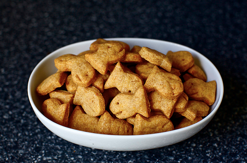 goldfish crackers. Homemade Goldfish Crackers by