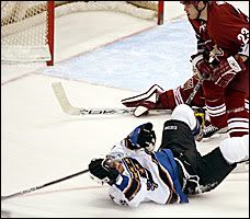 Alex Ovechkin's amazing goal against the Coyotes on January 16.  (Photo: AP)