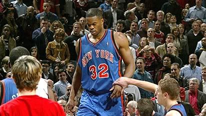 The Knicks' Antonio Davis.  Photo: ESPN
