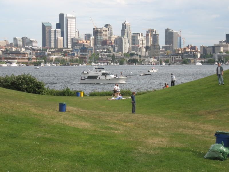 from Gasworks Park