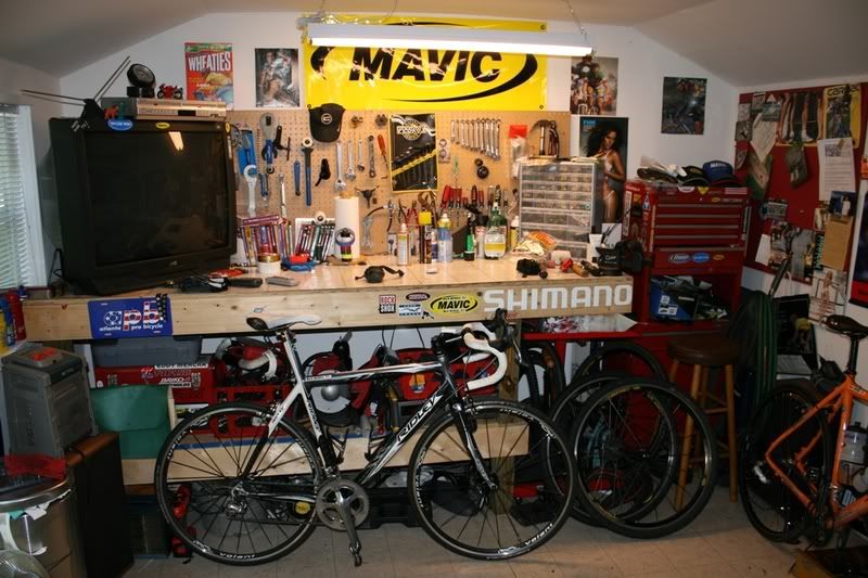 Thread: Workbench for bicycle maintenance