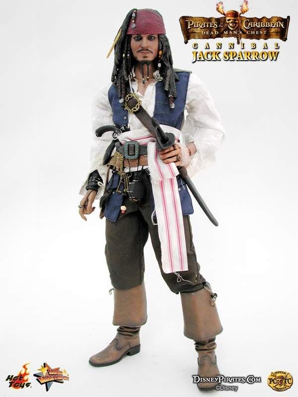 hot toys jack sparrow at world's end