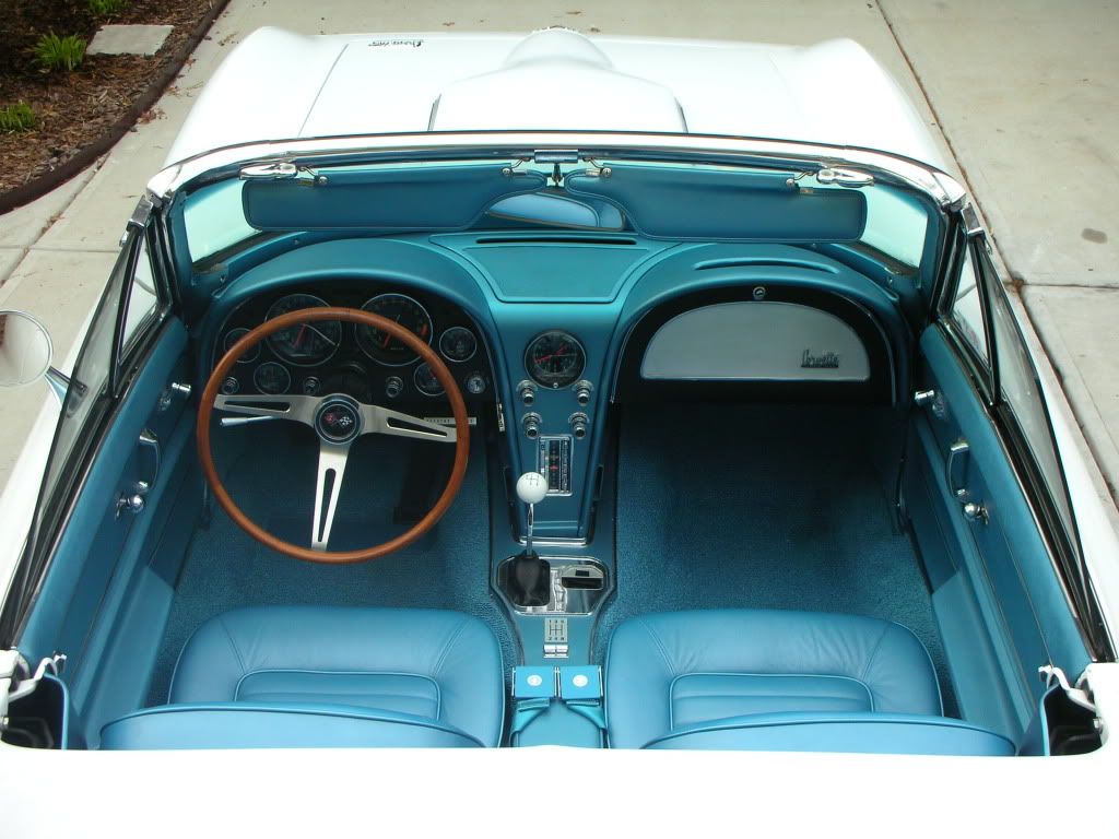 1966 Bright Blue Interior Color Corvetteforum Chevrolet