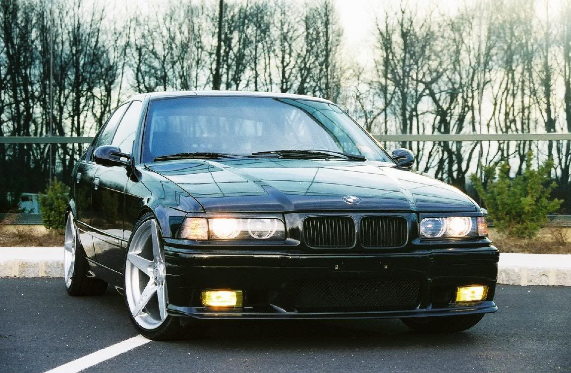 Yellow Headlights BMW Werkz