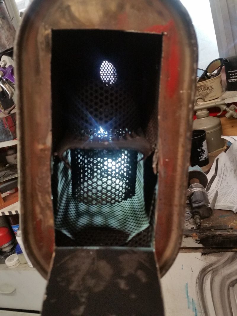 v star 650 muffler gutting