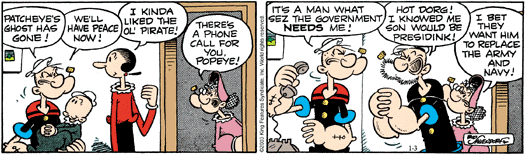 popeye comic strip