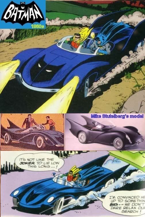 Batmobile Comics