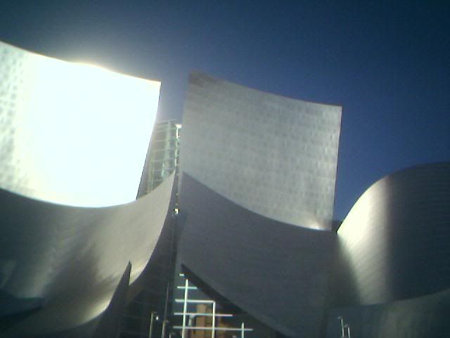 The Walt Disney Concert Hall. I love almost every big building in downtown LA, but this one looks like shit to me