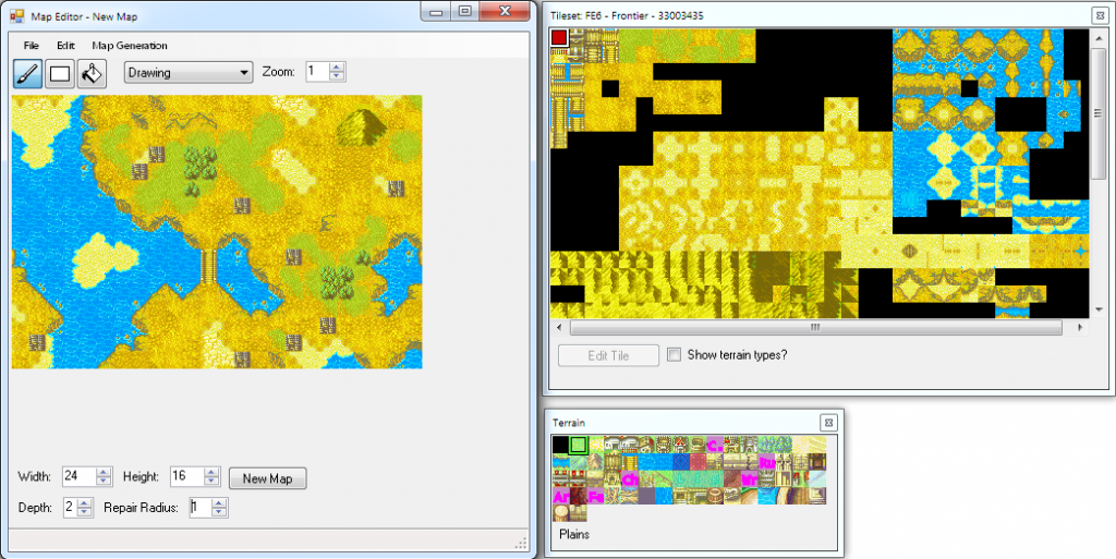 Fe Map Creator Also Generates Random Maps Toolbox Fire Emblem Universe