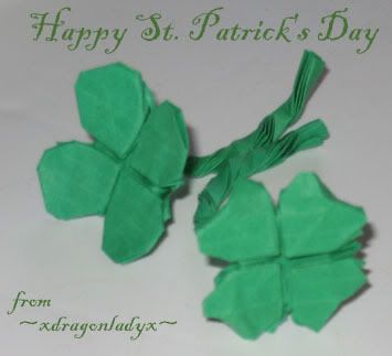 Folding Diagrams for the 4-Leaf Clover (All 36 Steps)