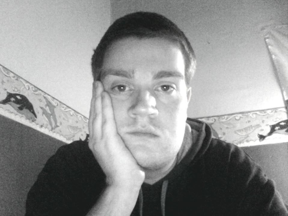 Me looking all black and white and moody