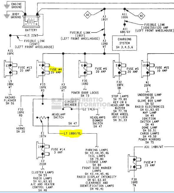 running lights won't turn on Cummins Diesel Forum