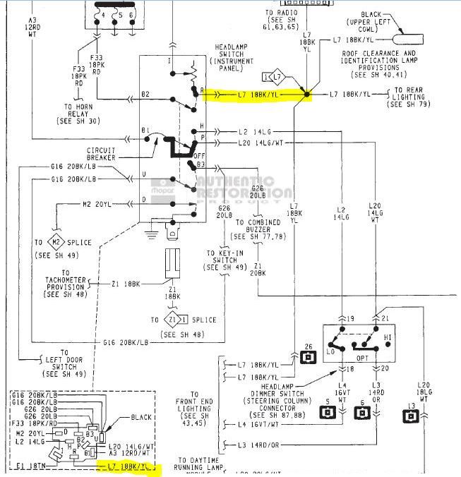 running lights won't turn on Cummins Diesel Forum