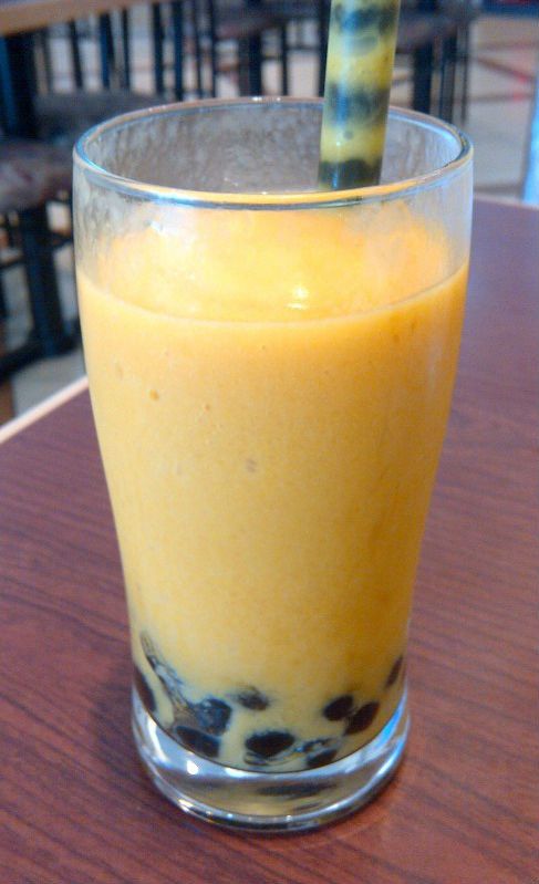 bubble tea mango