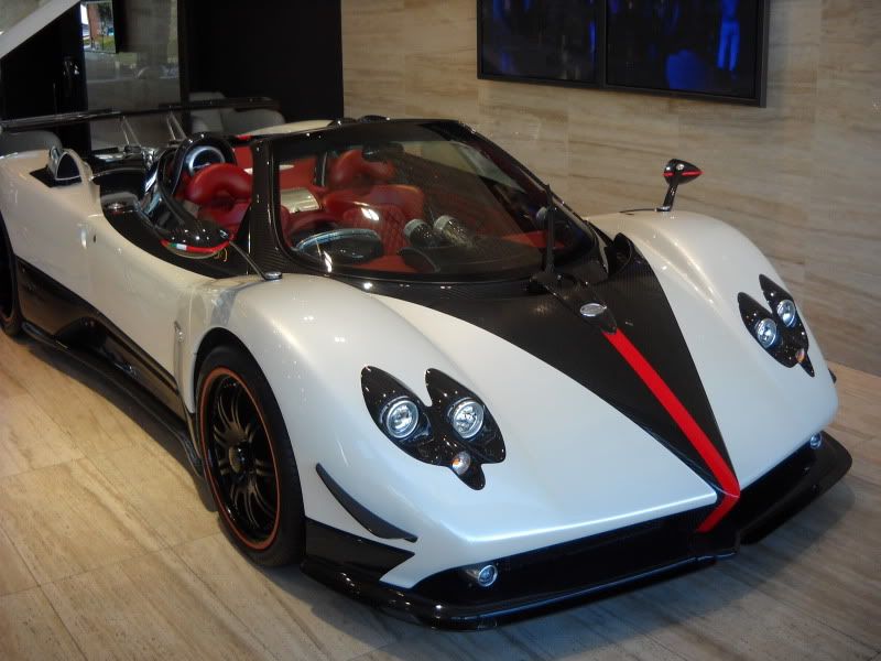 I know Zunaid Moti has a Zonda F that is painted to look like a Cinque