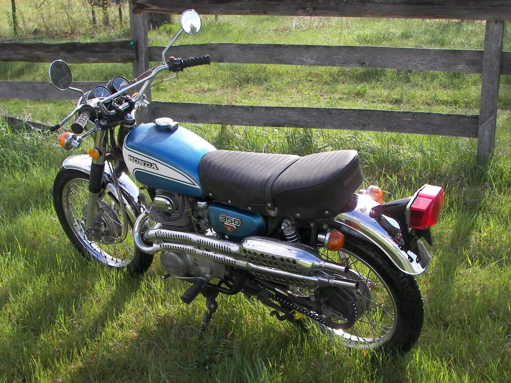 73 Honda cl350 scrambler #5