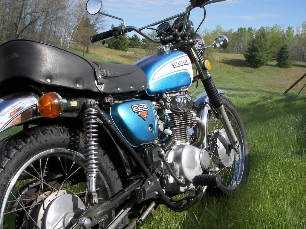 73 Honda cl350 scrambler #7