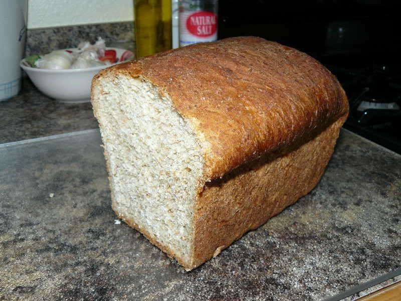 Honey Oat and Wheat Bread