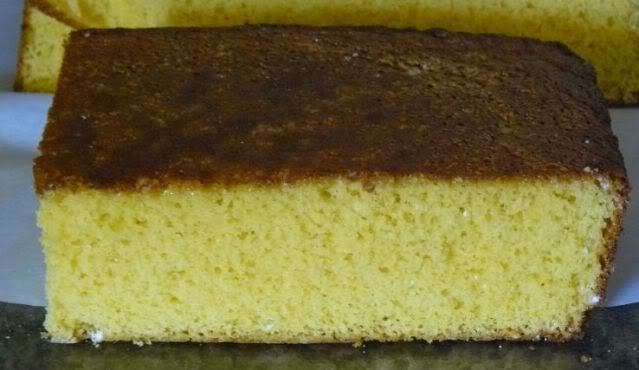 Lemony Butter Sponge Cake