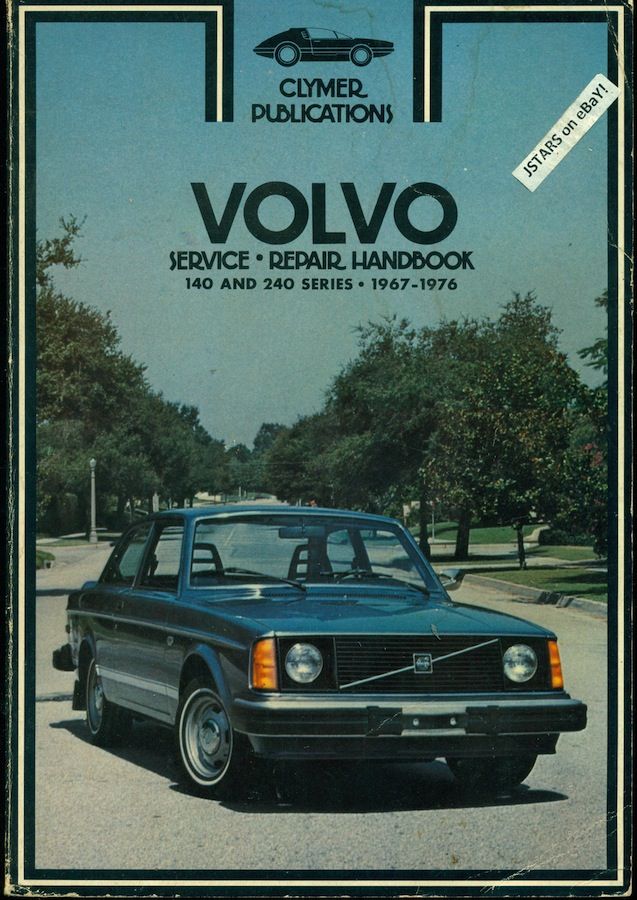 Volvo 140 1969 Service Manual Volvo