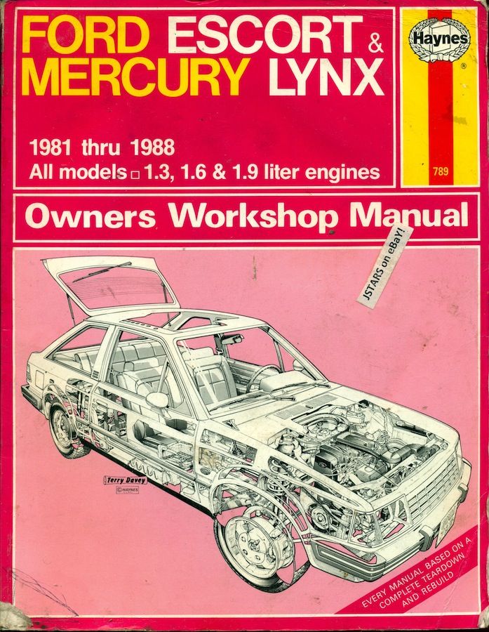1981 1982 1983 1984 1985 1986 1987 1988 Ford Escort Mercury Lynx