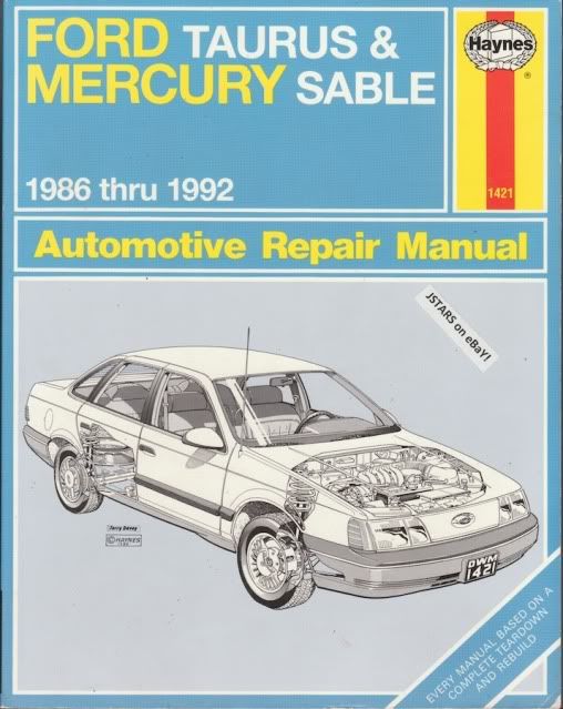 1986 Mercury Cougar Owners Manual