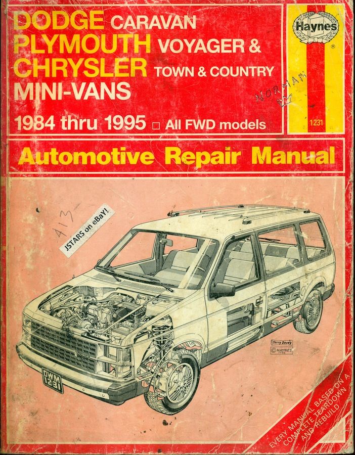 Haynes manual for chrysler voyager #5