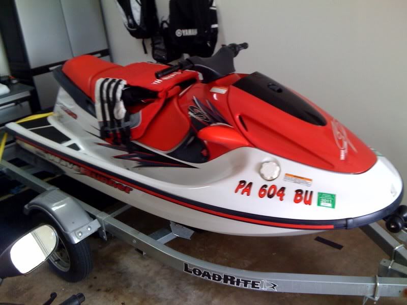 FS 97 Yamaha GP1200 Jet Ski W/Trailer York, PA