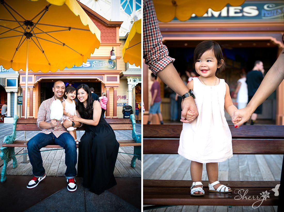 Disneyland family photography