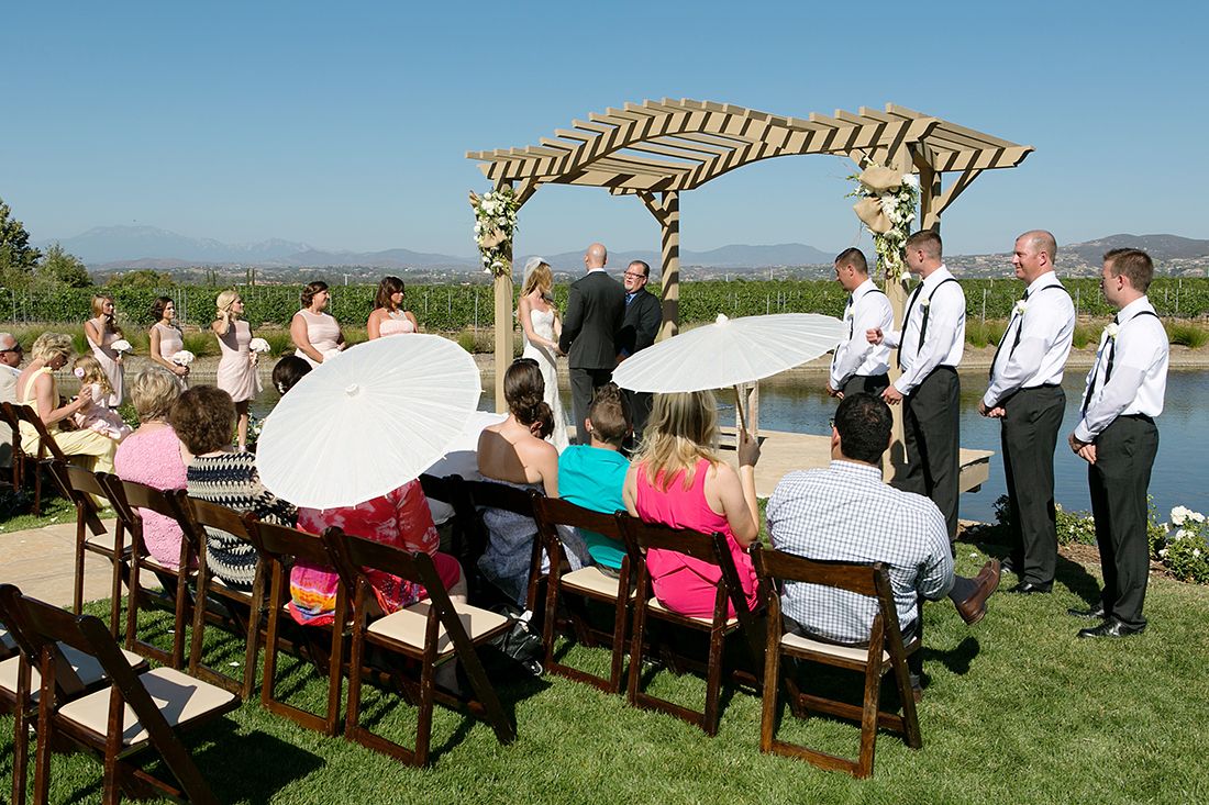 Temecula winery wedding photography ponte