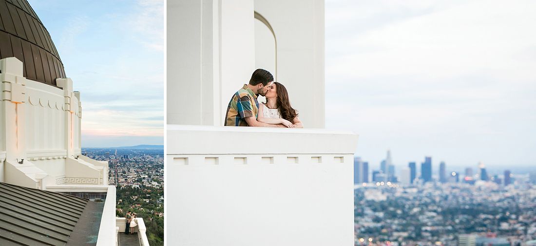 Griffith Observatory Engagement Session