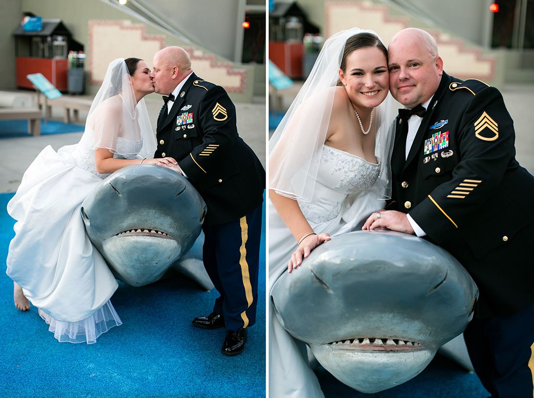 aquarium of the pacific wedding photography long beach sherrijphotography