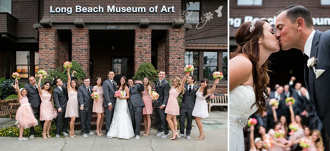 Long Beach Museum of Art Wedding Photography