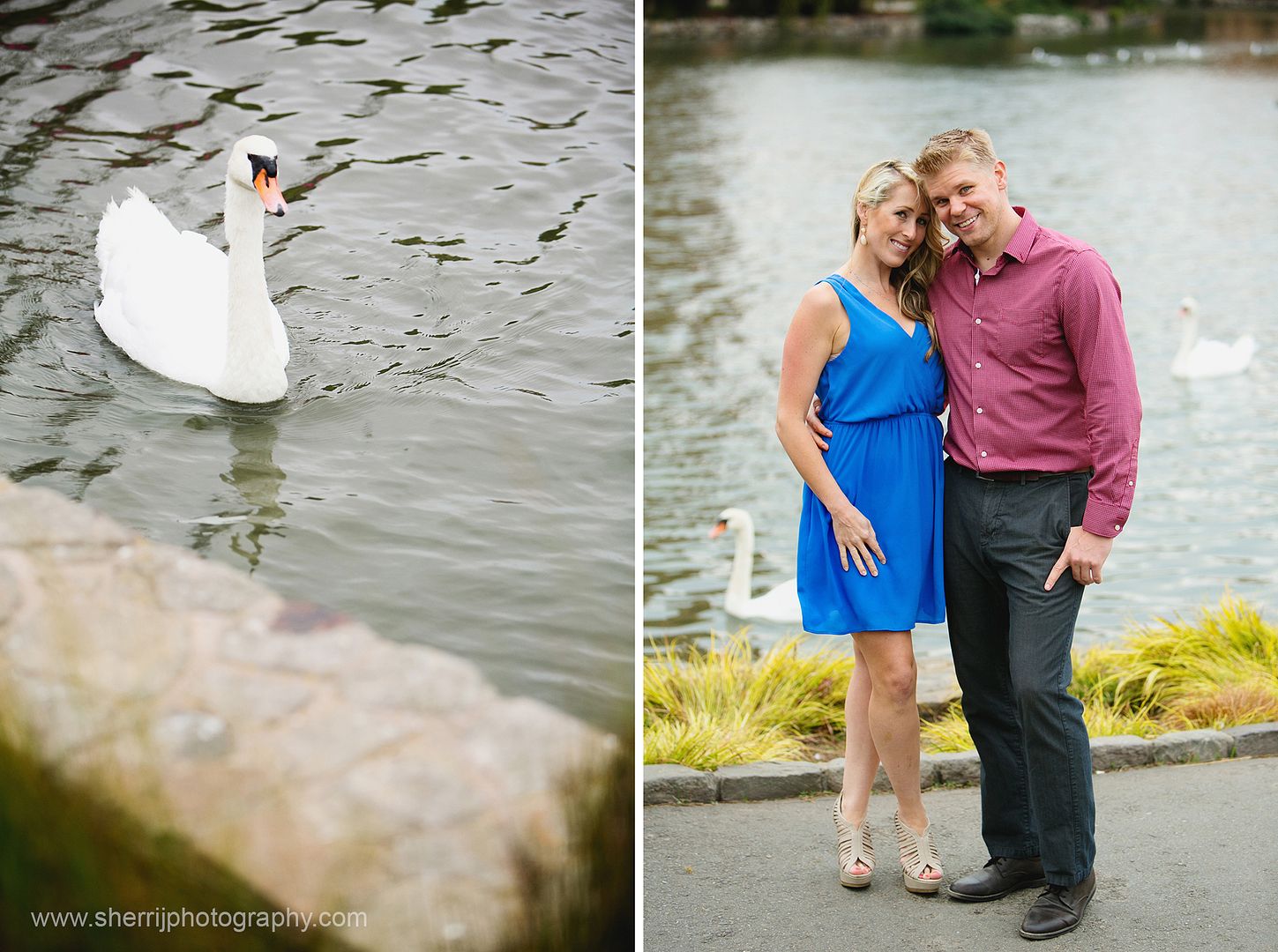 Palace of Fine Arts San Francisco Engagement