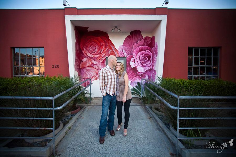 venice beach engagement photography