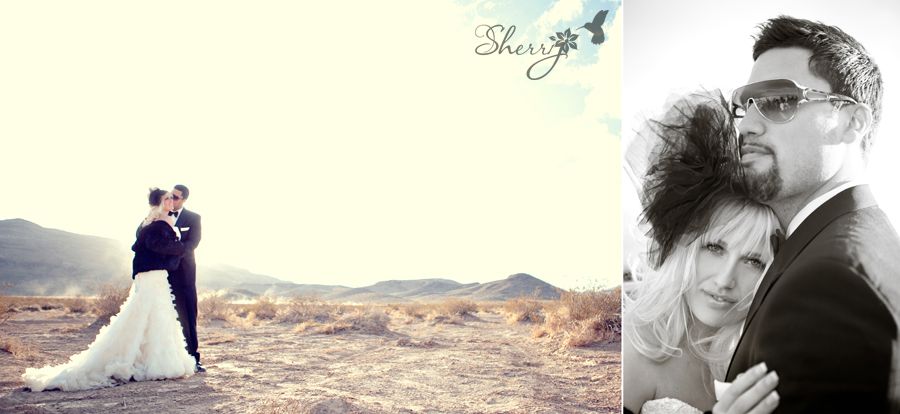 desert wedding photoshoot