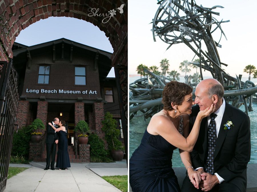 Long Beach Art Museum Wedding Photography