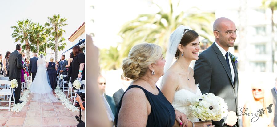 Waterfront Beach Resort Huntington Beach wedding photography