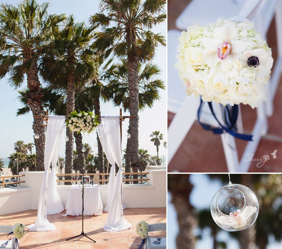 Waterfront Beach Resort Huntington Beach wedding photography