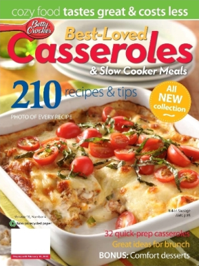 Betty Crocker Casseroles and Slow Cooker magazine
