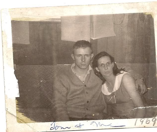 Dad and his mom - Gramma N.